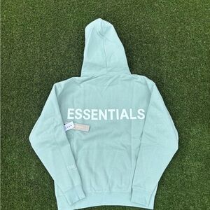 Fear of God Essentials Hoodie 3M Blue